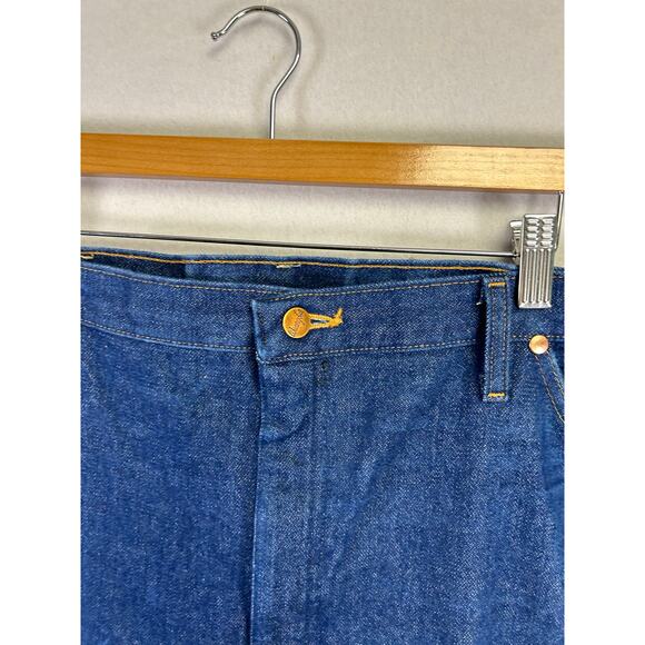 Men's Wrangler Workwear Jeans - Size 42 x 30 100% Cotton Rodeo Cowboy Western - Picture 3 of 12